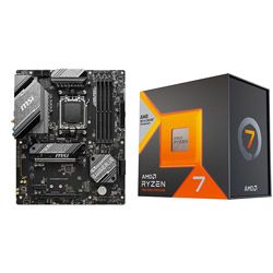 AMD Ryzen 7 7800X3DとASUS B650とメモリ16✖️2 AMD Ryzen 7 7800X3D
