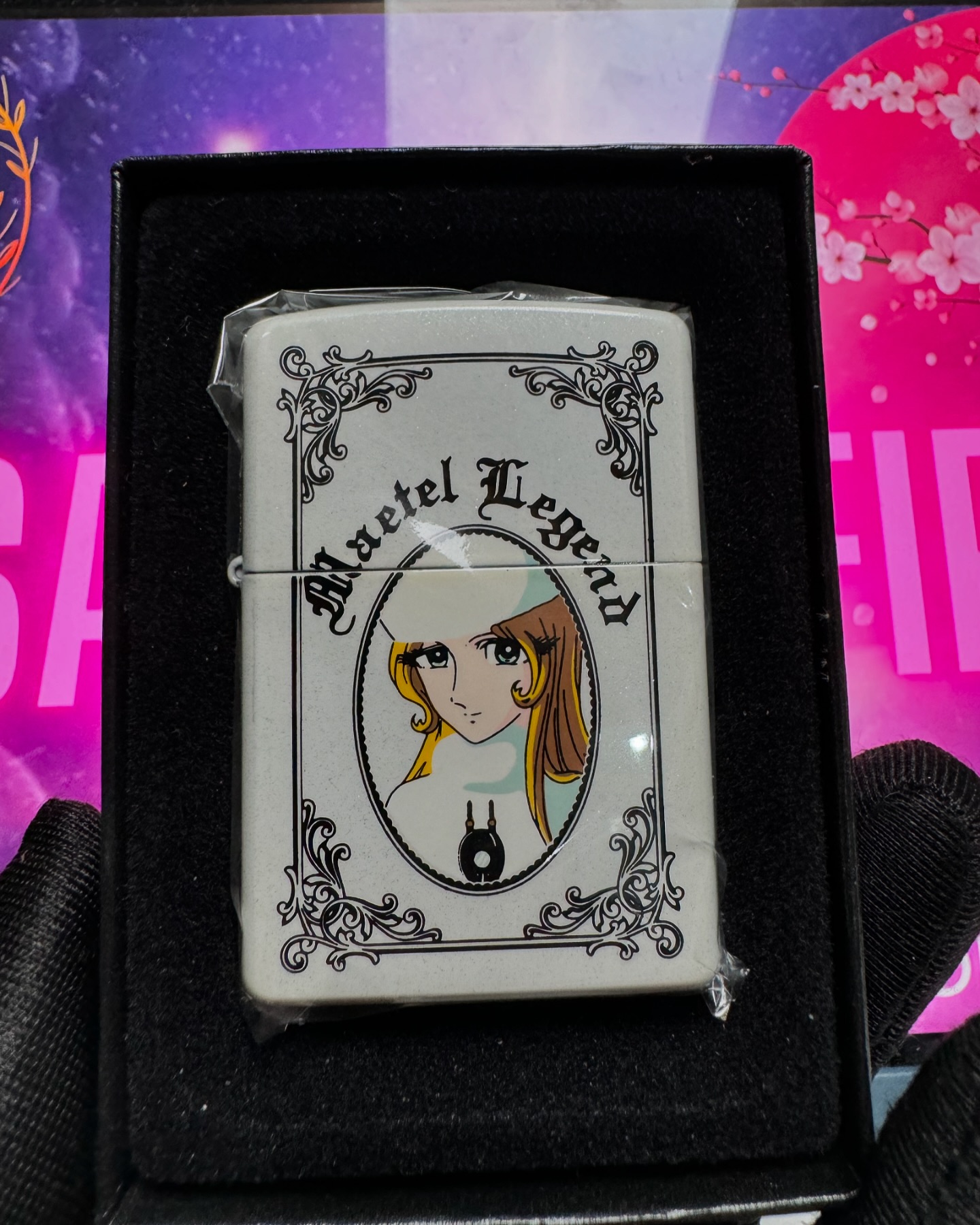ZIPPO❤️銀河鉄道999 メーテル 白❤️両面加工 2005年3月製 新品未