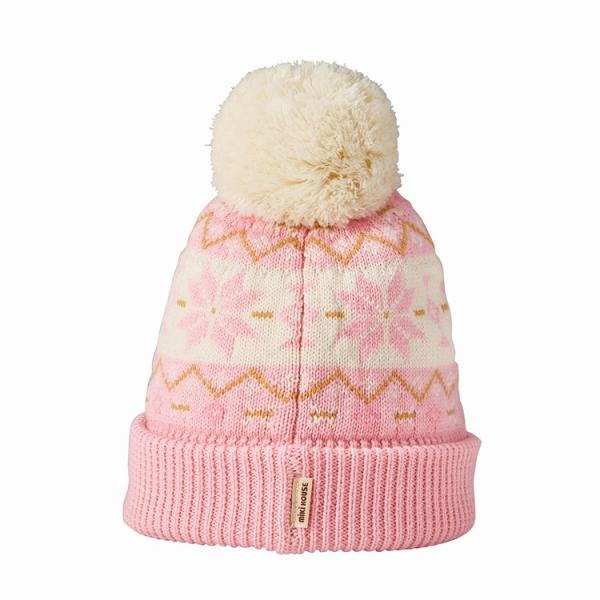 MIKI HOUSE（ミキハウス） 雪柄ニットフード（帽子）〈S-M（46cm-56cm