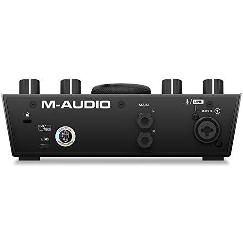 M-Audio USB USB-C オーディオインターフェース 2イン 2アウト 音楽