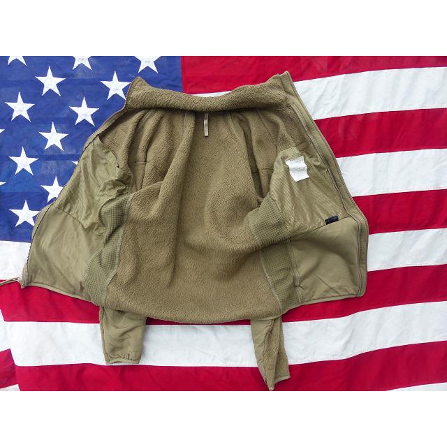 米軍実物 ポーラテックフリースジャケット S-R コヨーテ GEN3 ECWCS
