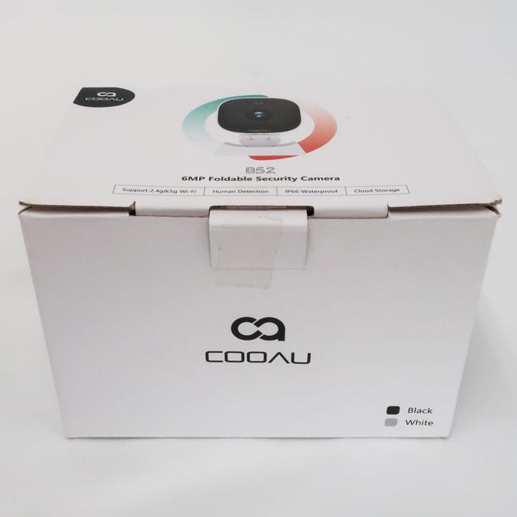 中古 未使用品 COOAU ネットワークカメラ 852-WH ホワイト 600万画素