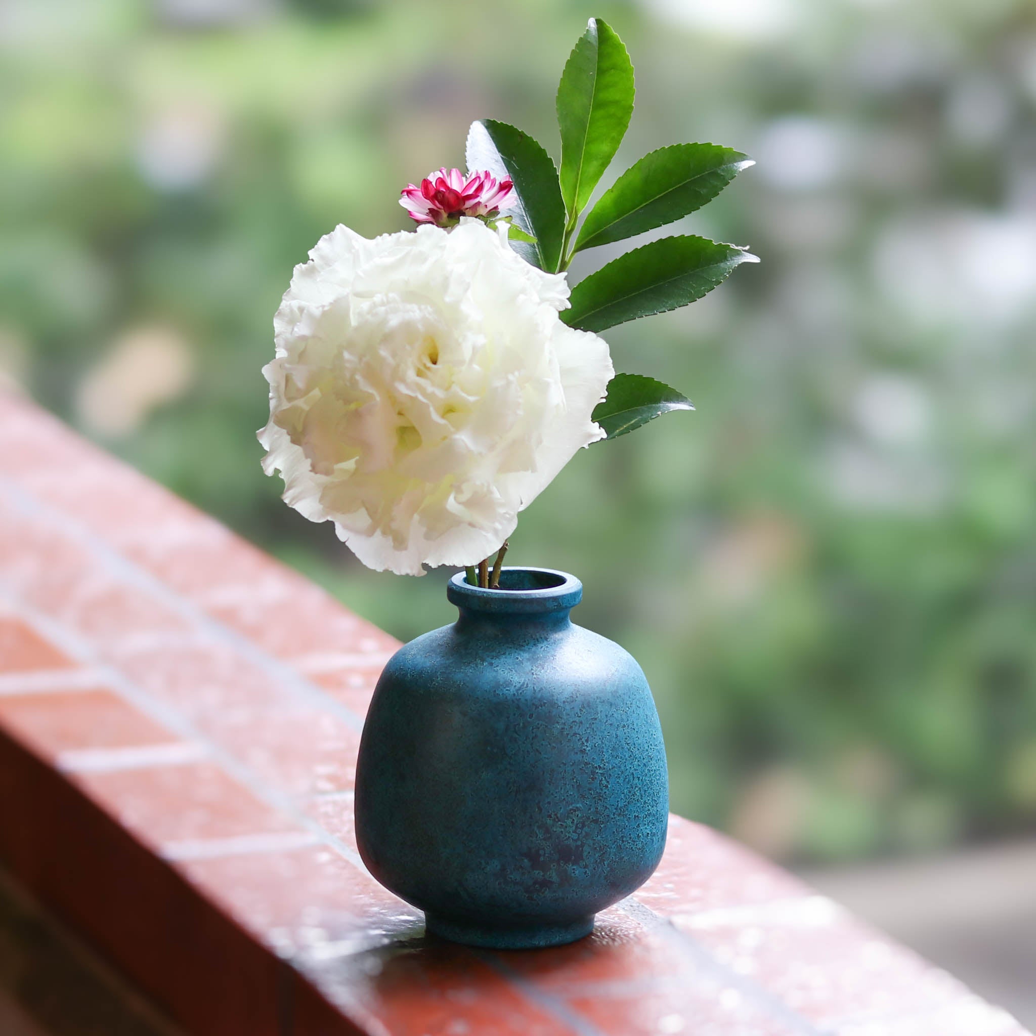 メルです 銅製 薄端 花器 秀果造 飾り 美品 TD-SD-16_2.jpg?