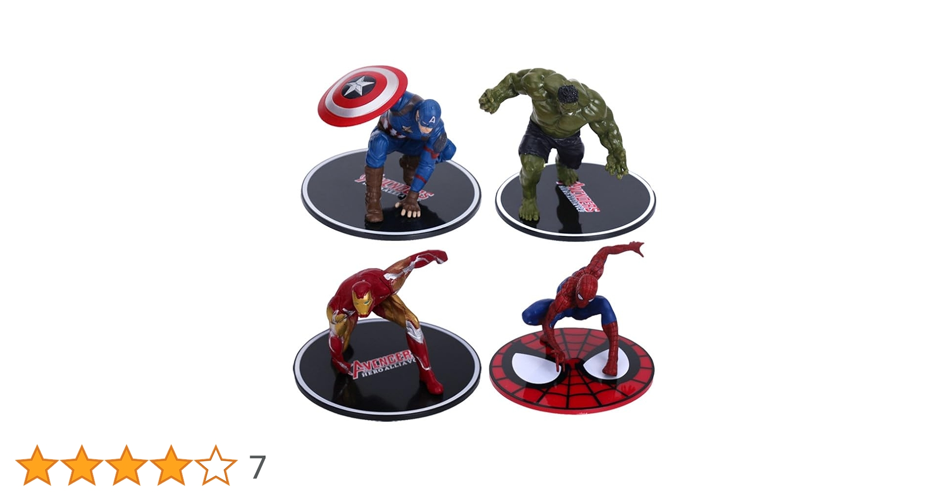 アイアンマン & キャプテン・アメリカ&ソー フィギュアエンドゲーム