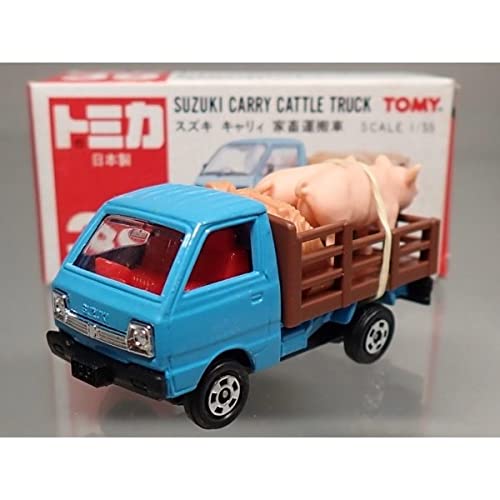お買い得品 トミカ 黒箱 スズキ キャリイ 家畜運搬車 スーパーギフト