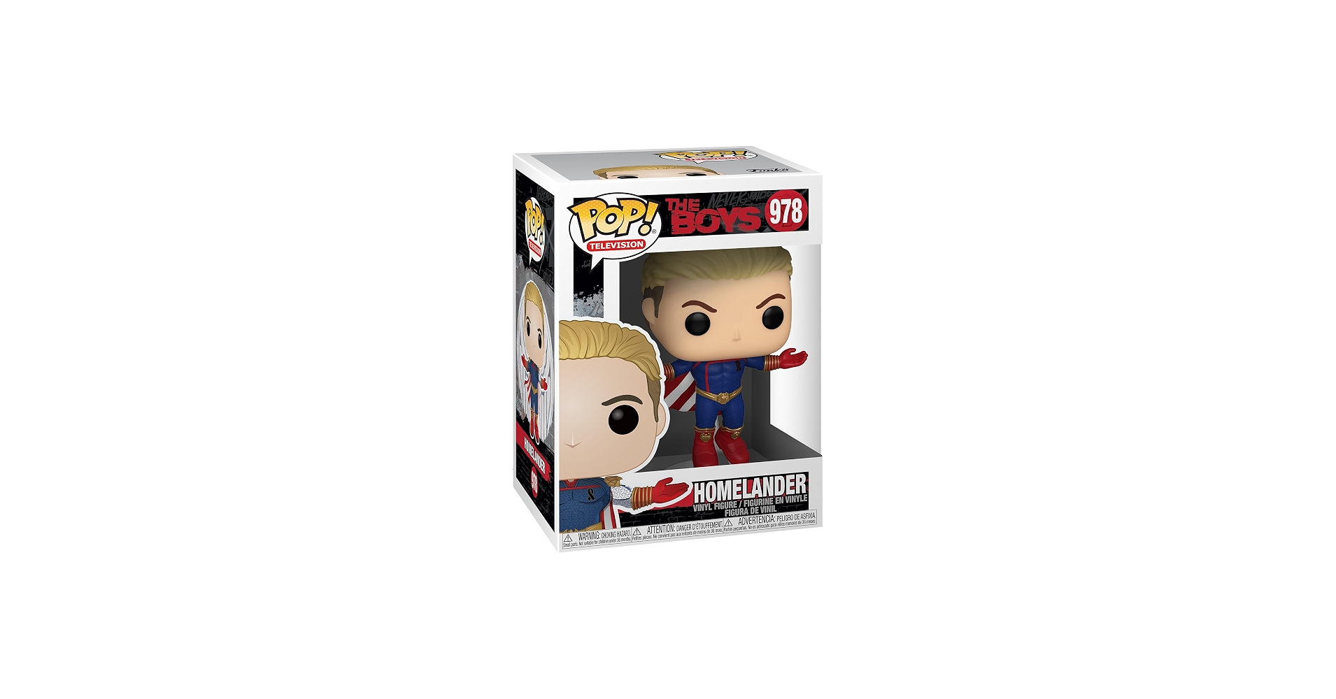 Amazon.com: Funko Pop! TV: The Boys - Homelander Levitating