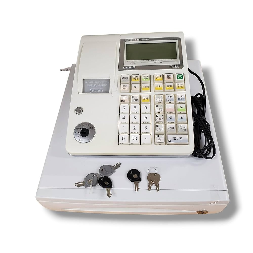 新品カシオレジスター TE-340 フル設定無料 送料無料人気機種 982999