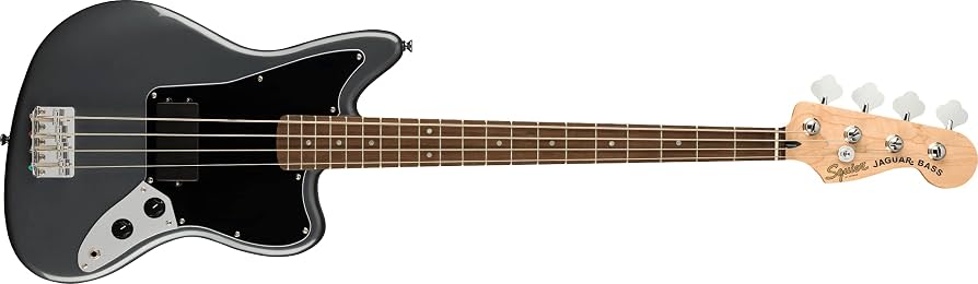 Amazon.com: Fender Squier Affinity Series Jaguar Bass, Charcoal