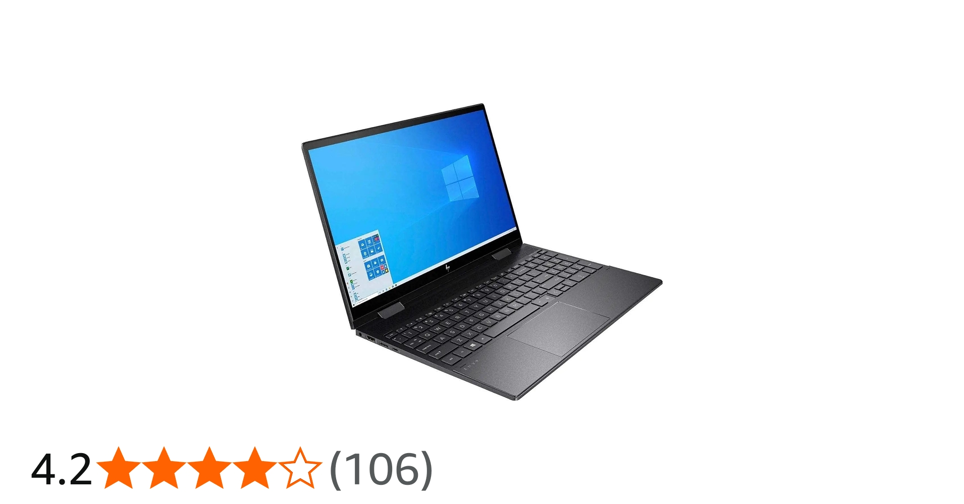 HP envy 15.6インチ 2-in-1 ノートPC バッテリー100％ Amazon.co.jp