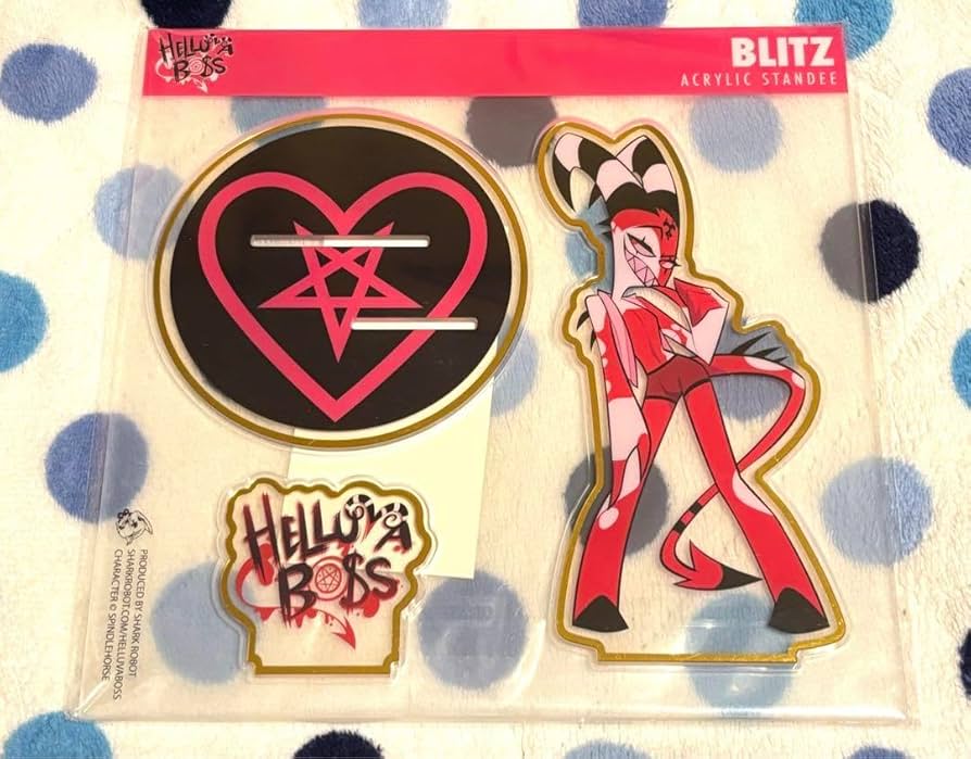 Amazon.co.jp: ヘルヴァボス ブリッツ 2024バレンタイン限定アクリル