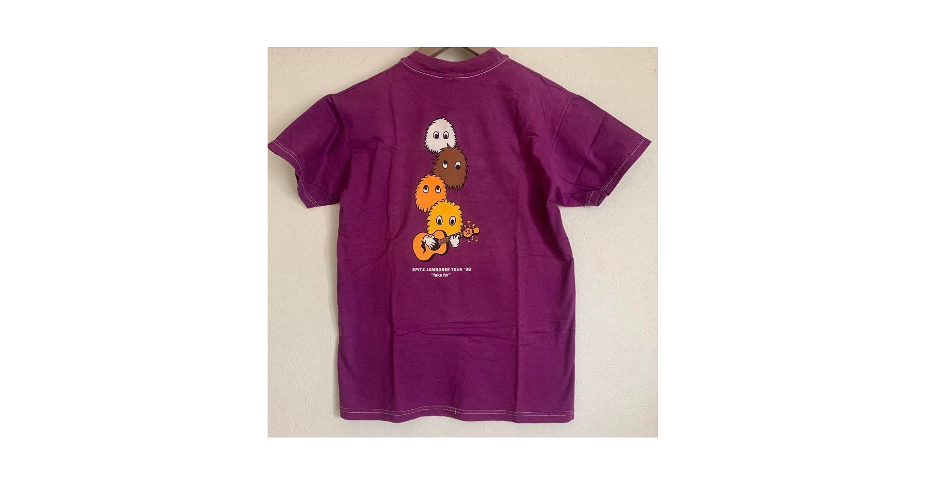スピッツ フェイクファー Tシャツ 160 2025年最新】スピッツ tシャツ