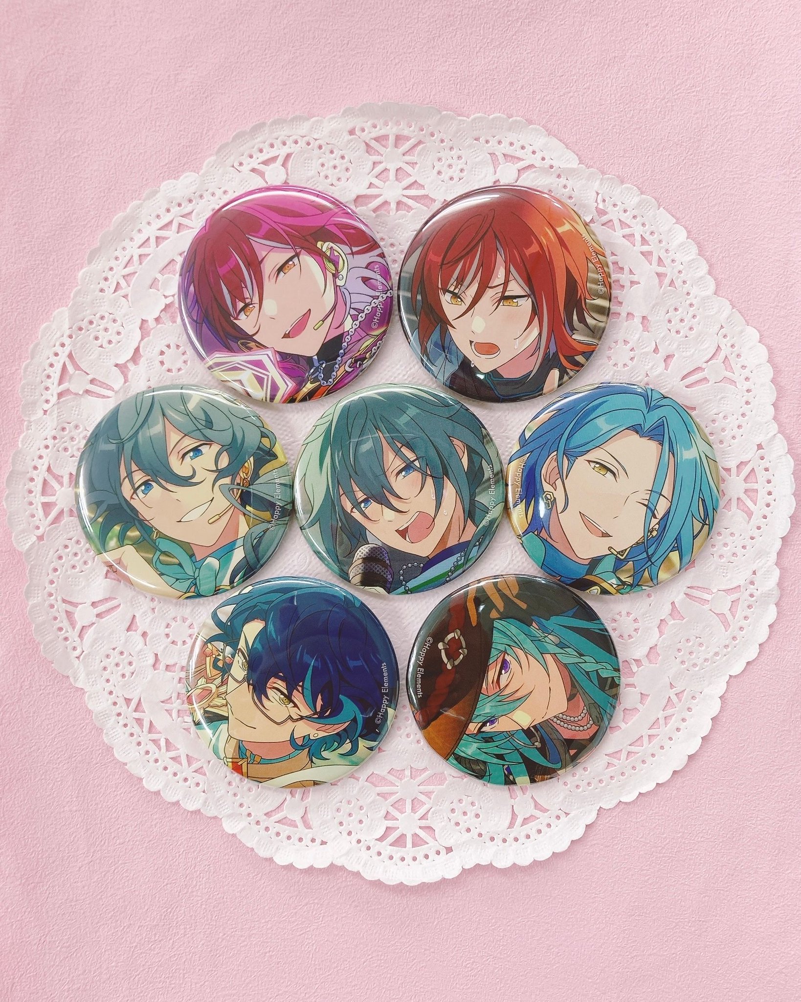 あんスタ イベコレ 缶バッジ 椎名ニキ 2023 Summer casual 椎名ニキ