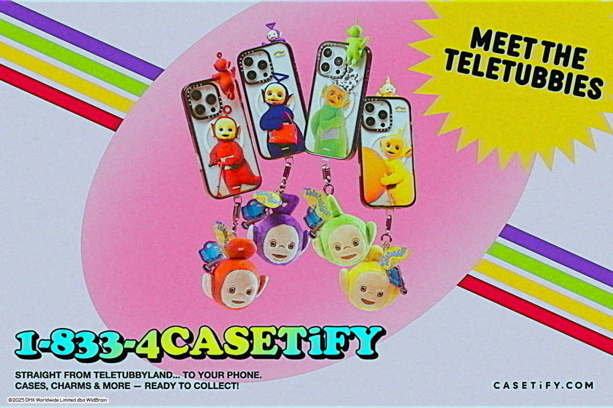 CASETiFY】CASETiFY、懐かしの「テレタビーズ」とのコラボコレクション