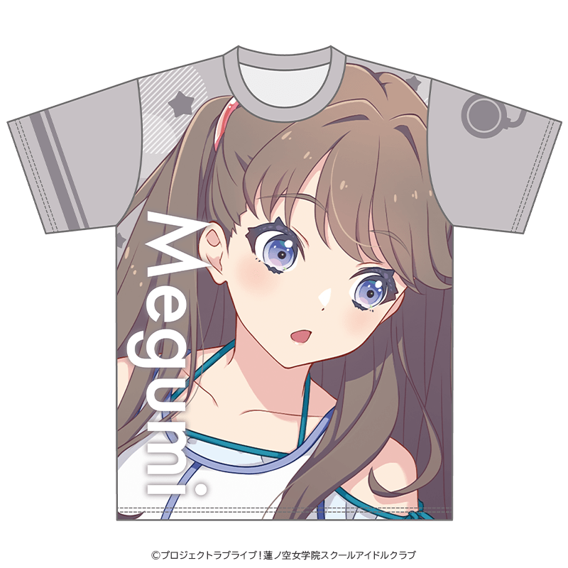ラブライブ！蓮ノ空女学院スクールアイドルクラブ カラーTシャツ 藤島