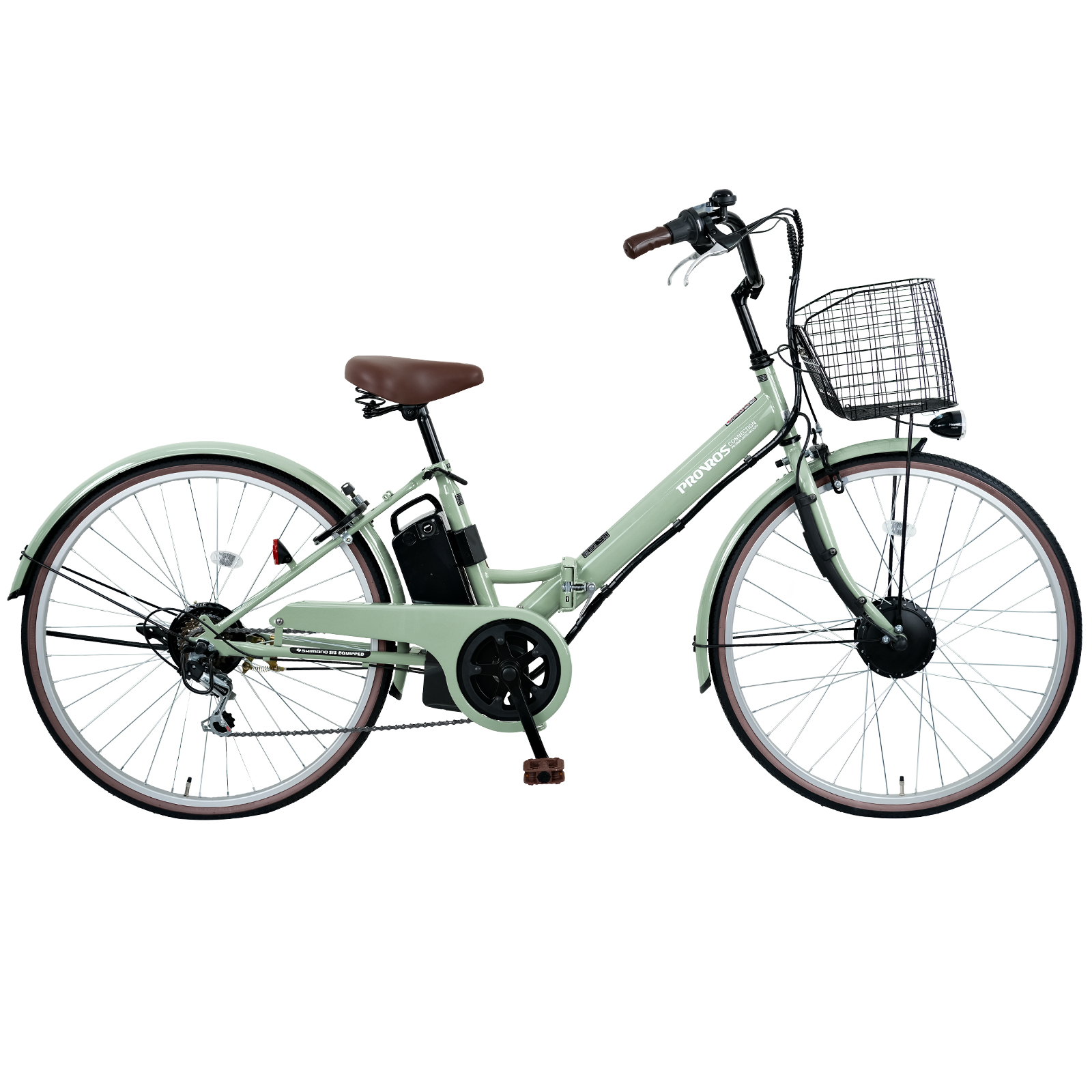 PROVROS（プロブロス） 電動自転車 折りたたみ 電動アシスト自転車 26