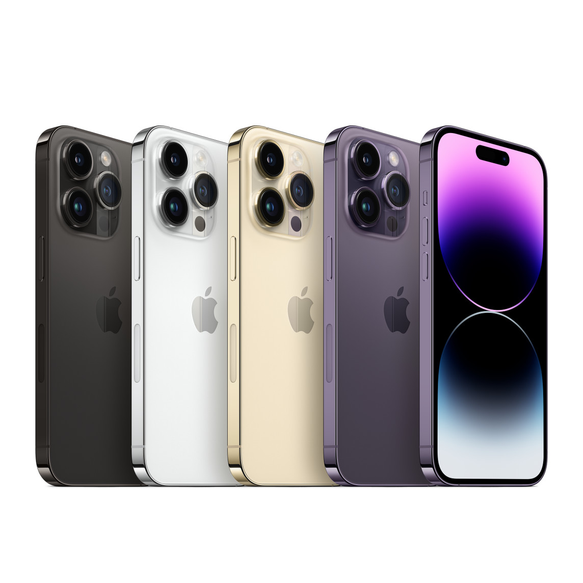 Refurbished iPhone 14 Pro 256GB - Deep Purple (Unlocked) - Apple