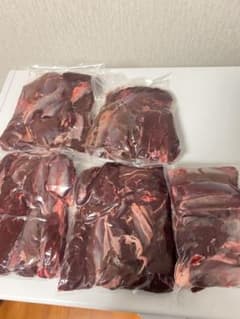 鹿肉 7.4キロ 真空冷凍 送料無料 - メルカリ