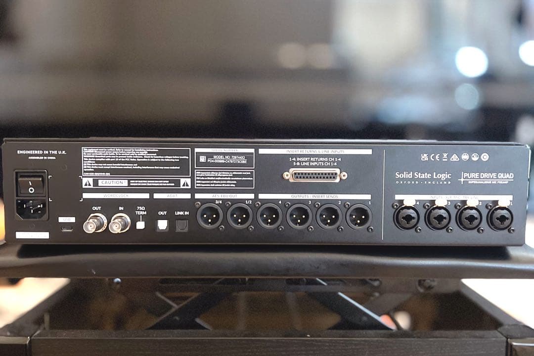 【完動美品】Solid State Logic Pure Drive Quad