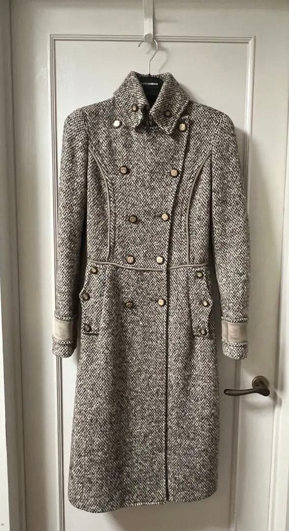 ★美品★DOLCE&GABBANAナポレオンコート　38ドルチェアンドガッバーナ ☆美品☆DOLCE&GABBANAナポレオンコート 38ドルチェアンドガッバーナ