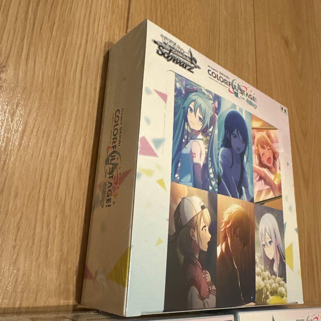 ヴァイスシュヴァルツ カラフルステージ！2箱 ヴァイスシュヴァルツ