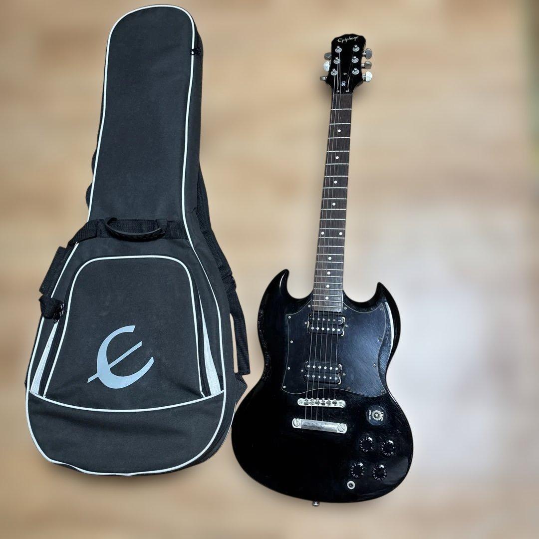 k*u様 Epiphone SG エレキギターブラック　エピフォン　黒 I*u様 Gibson SG ブラック エレキギター k*u様 Epiphone SG エレキ