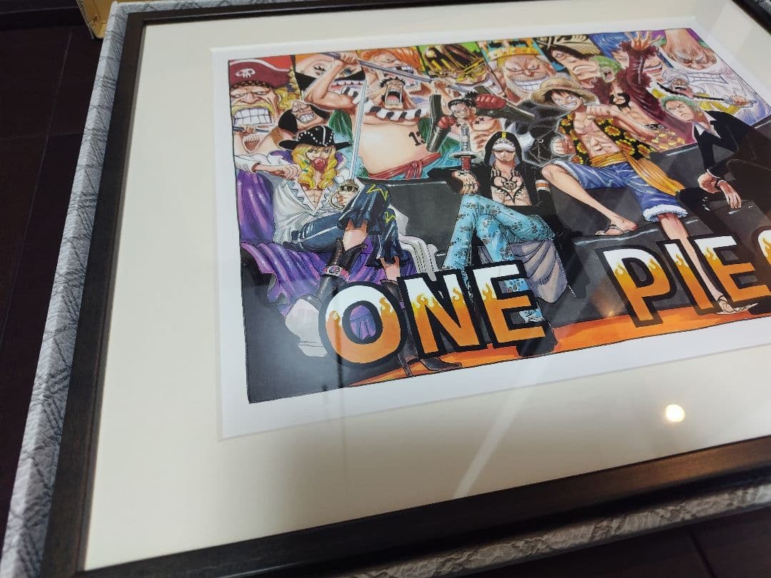ONEPIECE 複製原画 麦わらストア2周年ver 箱あり ワンピース複製原画
