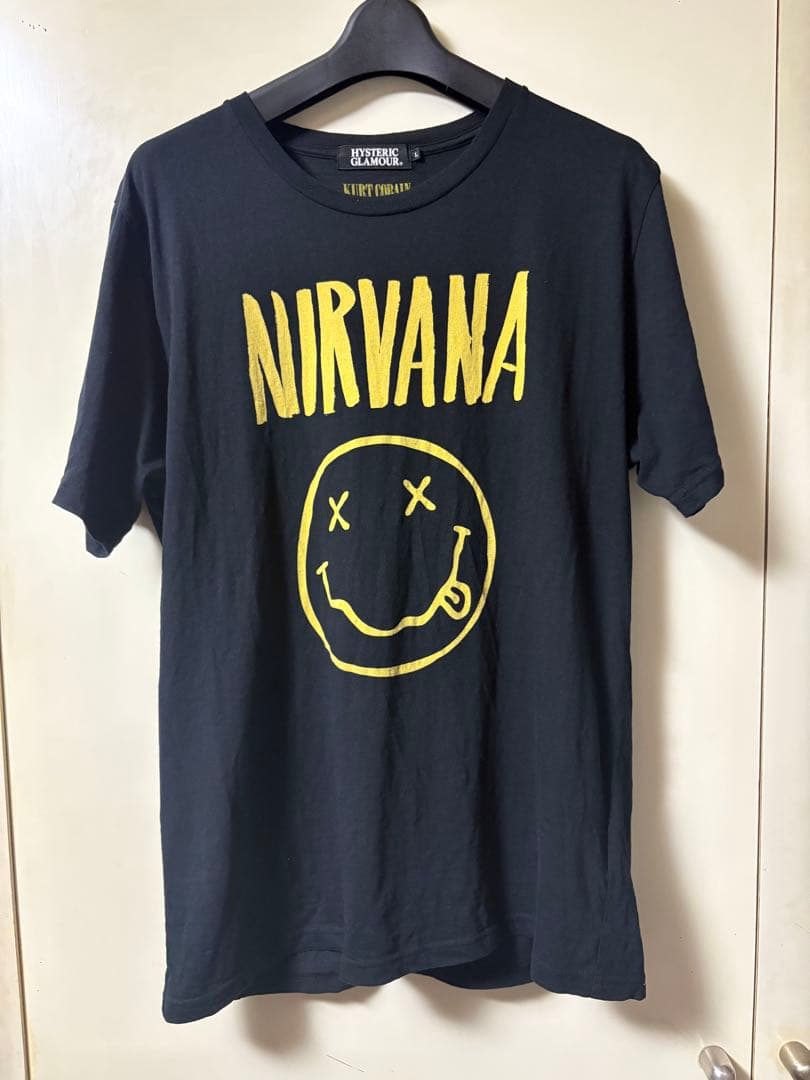 HYSTERIC GLAMOUR NIRVANA Tシャツ L スマイリー HYSTERIC GLAMOUR NIRVANA Tシャツ L スマイリー Hysteric Glamour