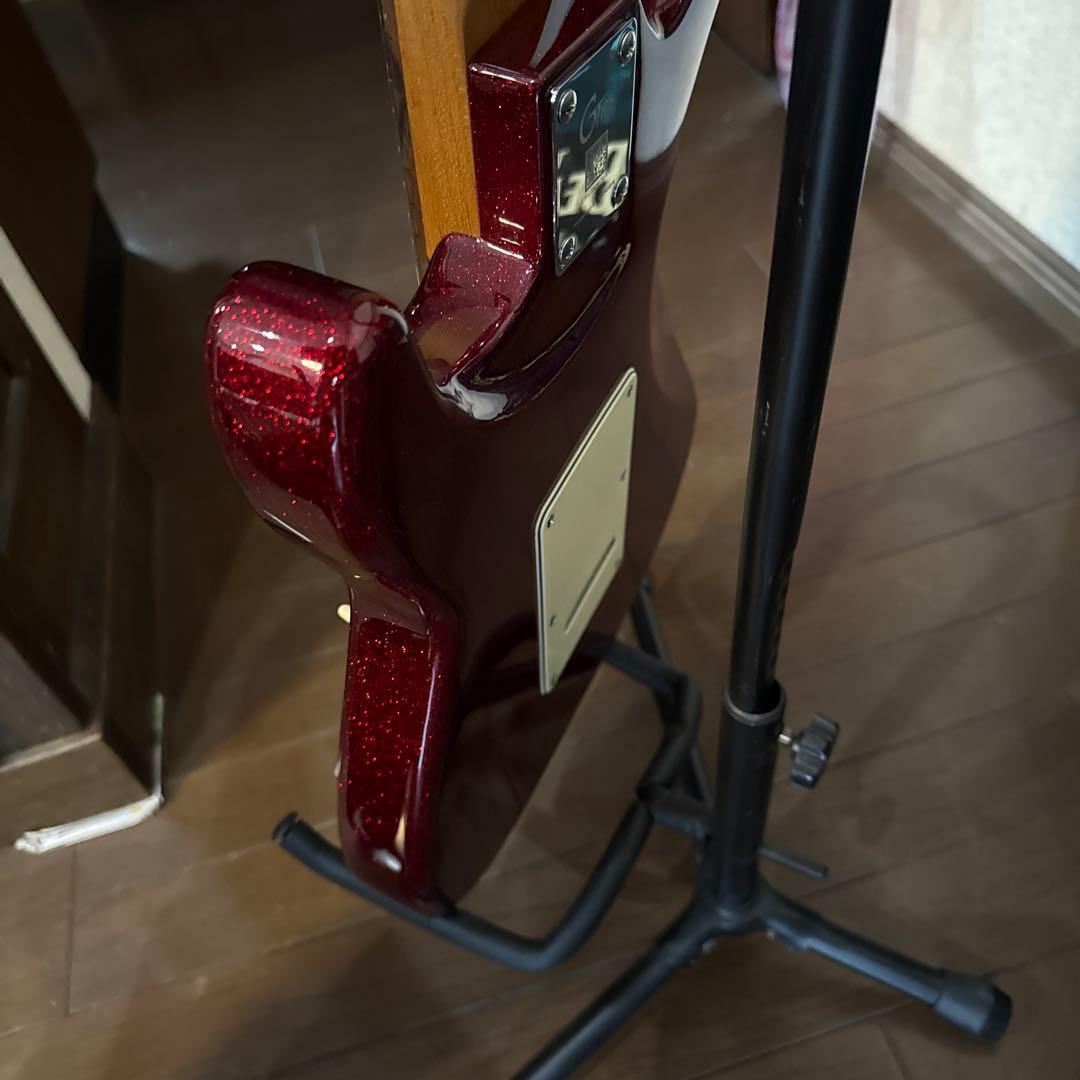 エレキギター mooer GTRS S800 メタリックレッド