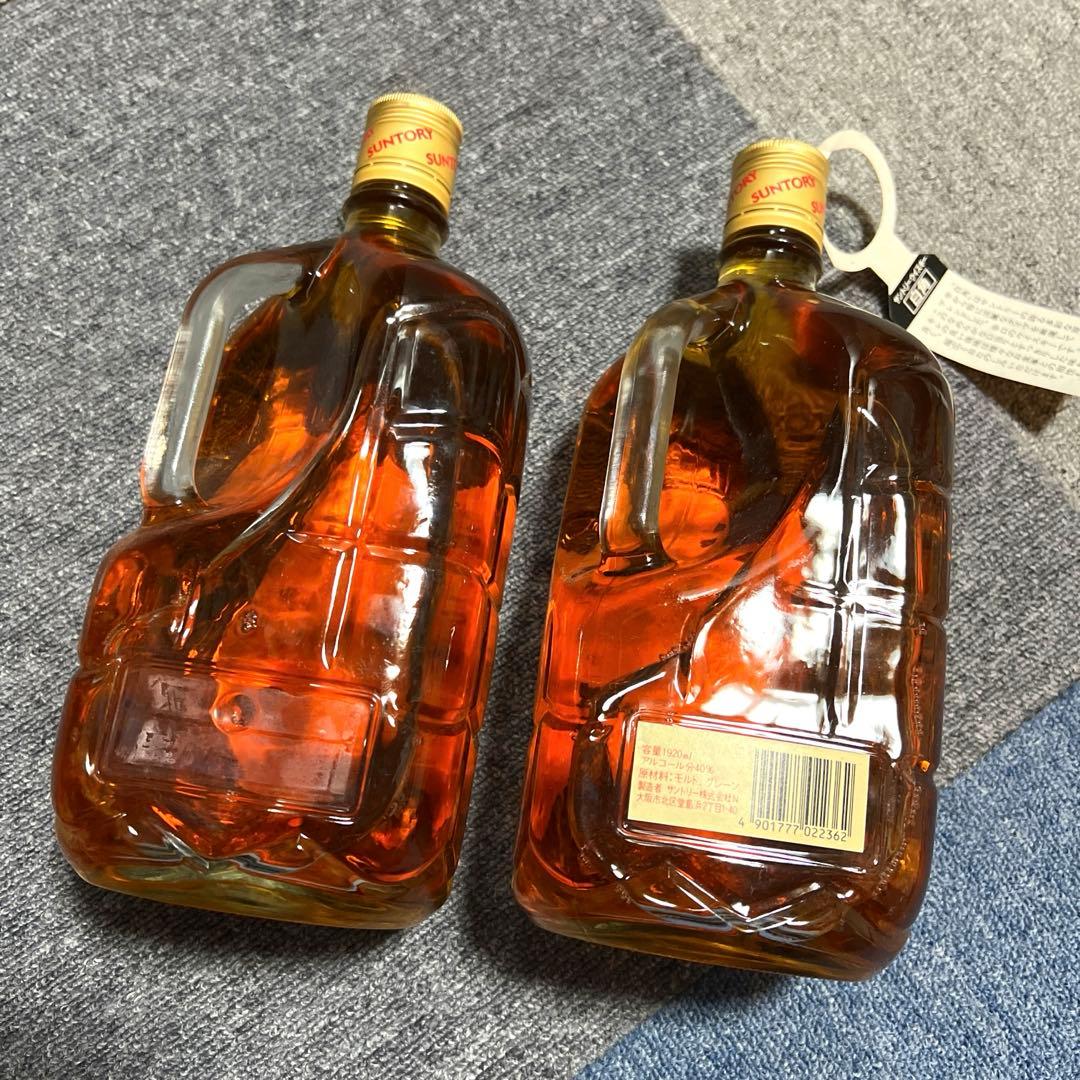 希少 サントリー ウイスキー 白角 1920ml 旧ラベル 古酒 未開封