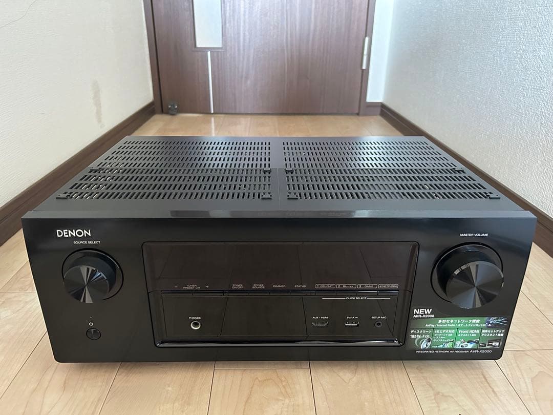 【美品】DENON デノン AVR-X2000 AVアンプ7.1ch AVR-X2000 - 7.1 Ch. 95W 4K AV Receiver | Denon - United States