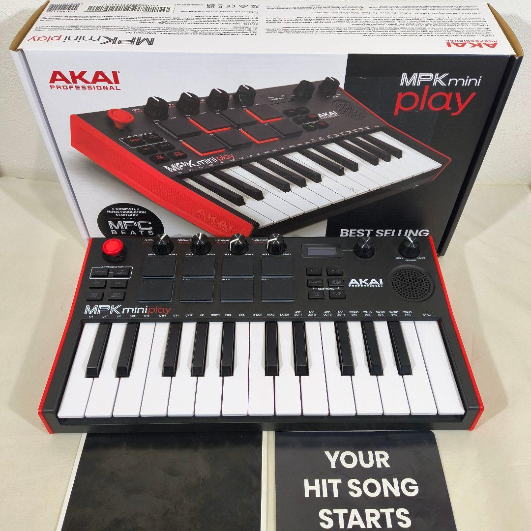 DTM・DAW AKAI Professional MPK mini Play MK3 MIDI USB MIDIコントローラー〕MPK mini Play MK3 AKAI｜アカイ 通販