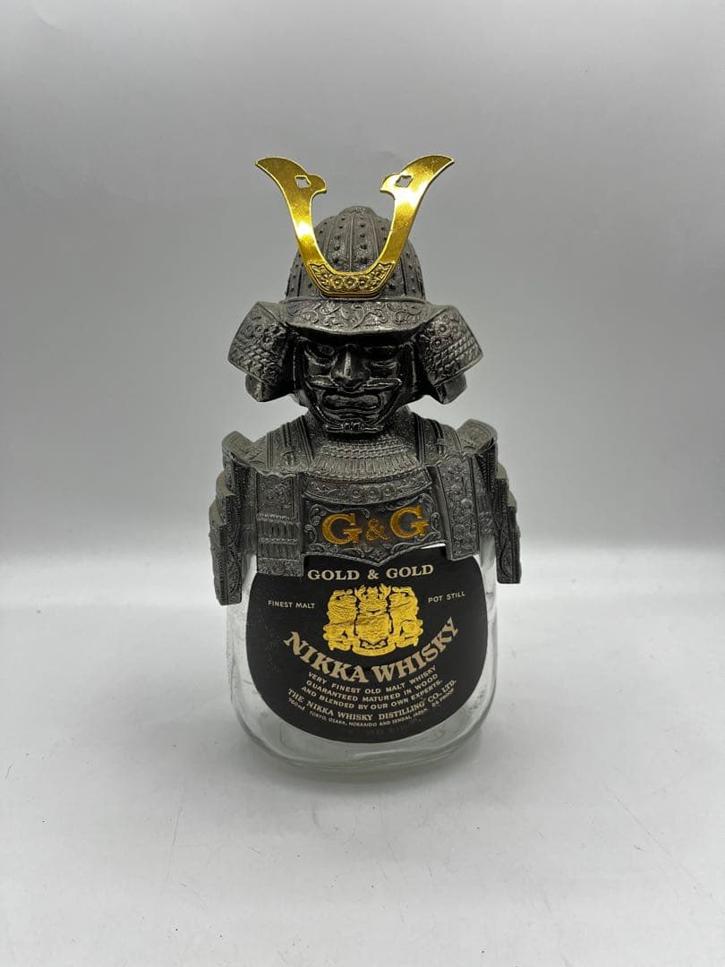 ニッカウィスキー ボトルキャップ　カバー　 G&G 戦国武将 鎧兜　甲冑　空瓶 ニッカウィスキー ボトルキャップ カバー G&G 戦国武将 鎧兜 甲冑 空瓶