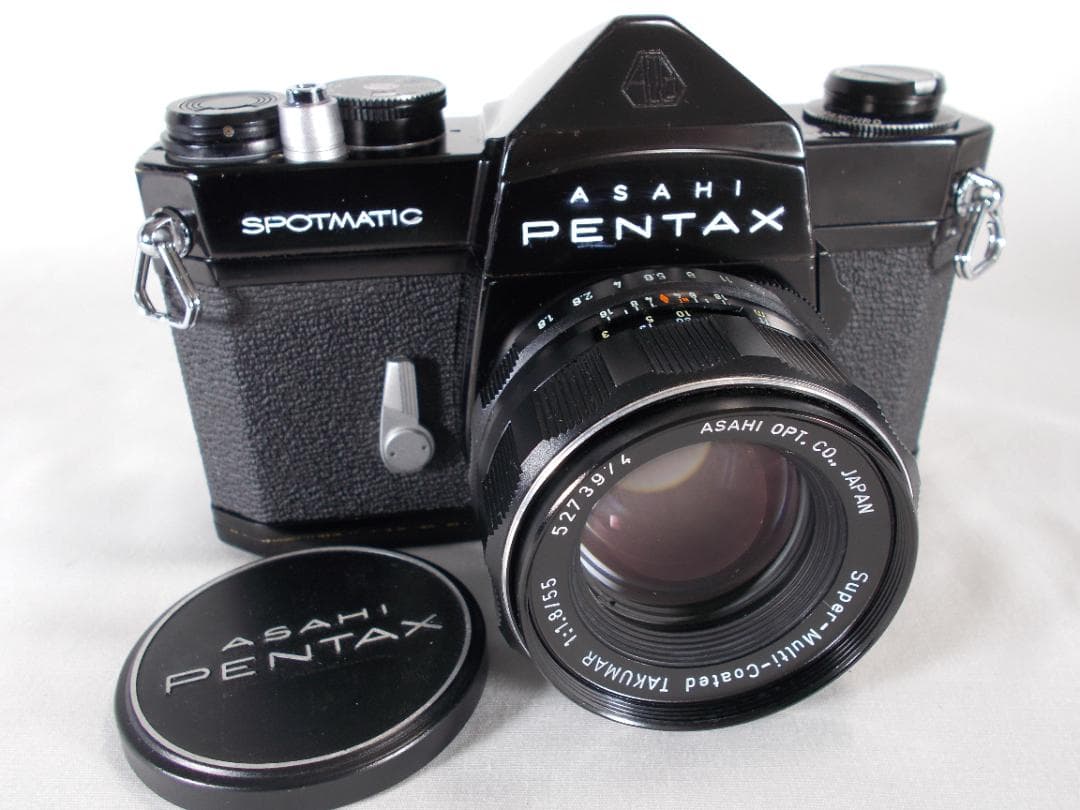フィルムカメラ 整備済　Pentax SP + レンズ f/1.8　F170 PENTAX SP（SPOTMATIC）の使い方【フィルムカメラ初心者にオススメ