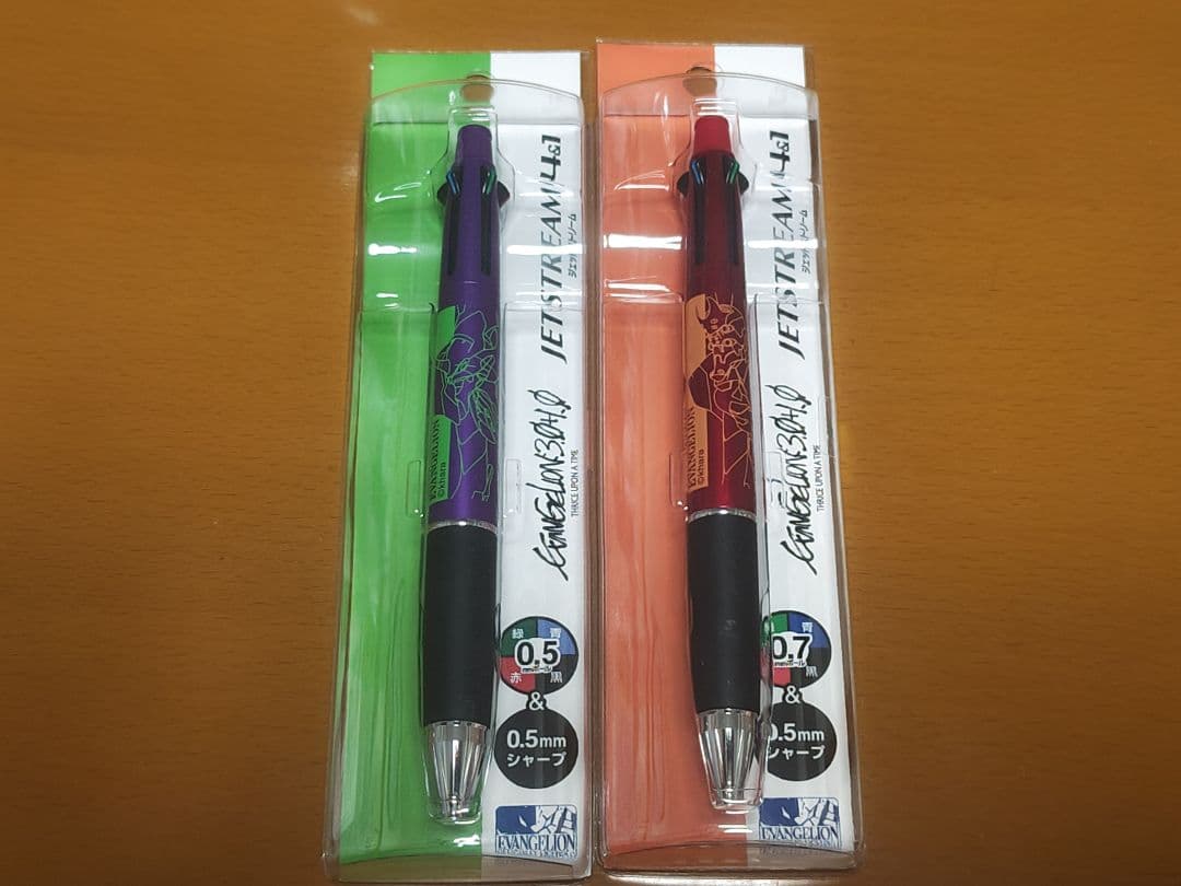 新品　エヴァンゲリオン　ボールペン　ジェットストリーム　　初号機　弐号機　セット Amazon | 初号機 ジェットストリーム 4&1 ボールペン&シャープ「シン