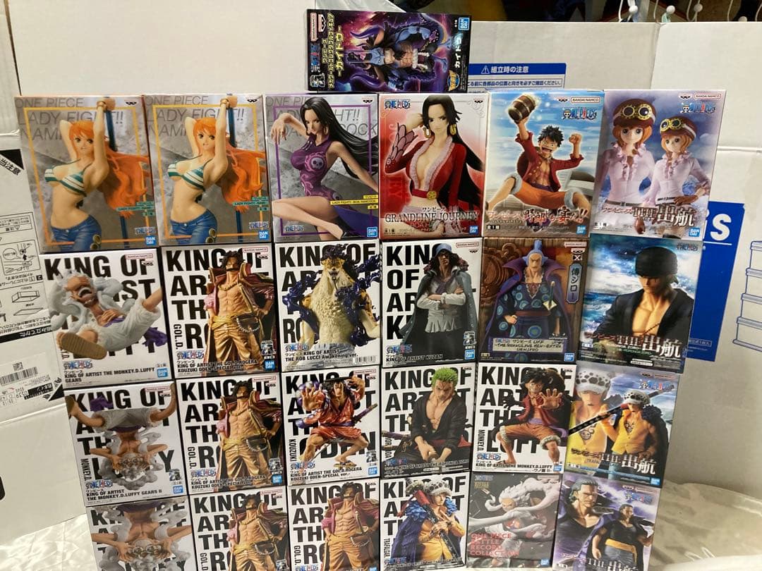 ワンピース フィギュア KING OF ARTIST 等25点 ワンピース フィギュア KING OF ARTIST 等25点