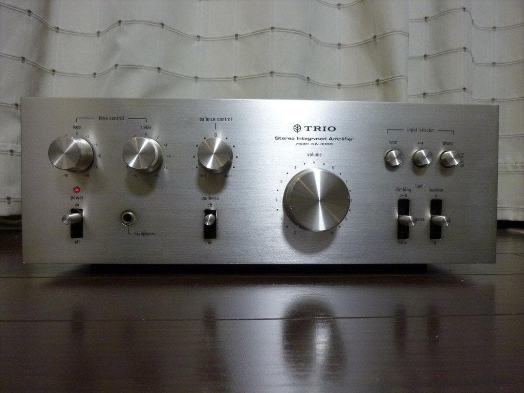 TRIO トリオ プリメインアンプ KA-3300 修理済 全機能動作 美品 TRIO KA-3300の修理・レビュー | Plastic Audio