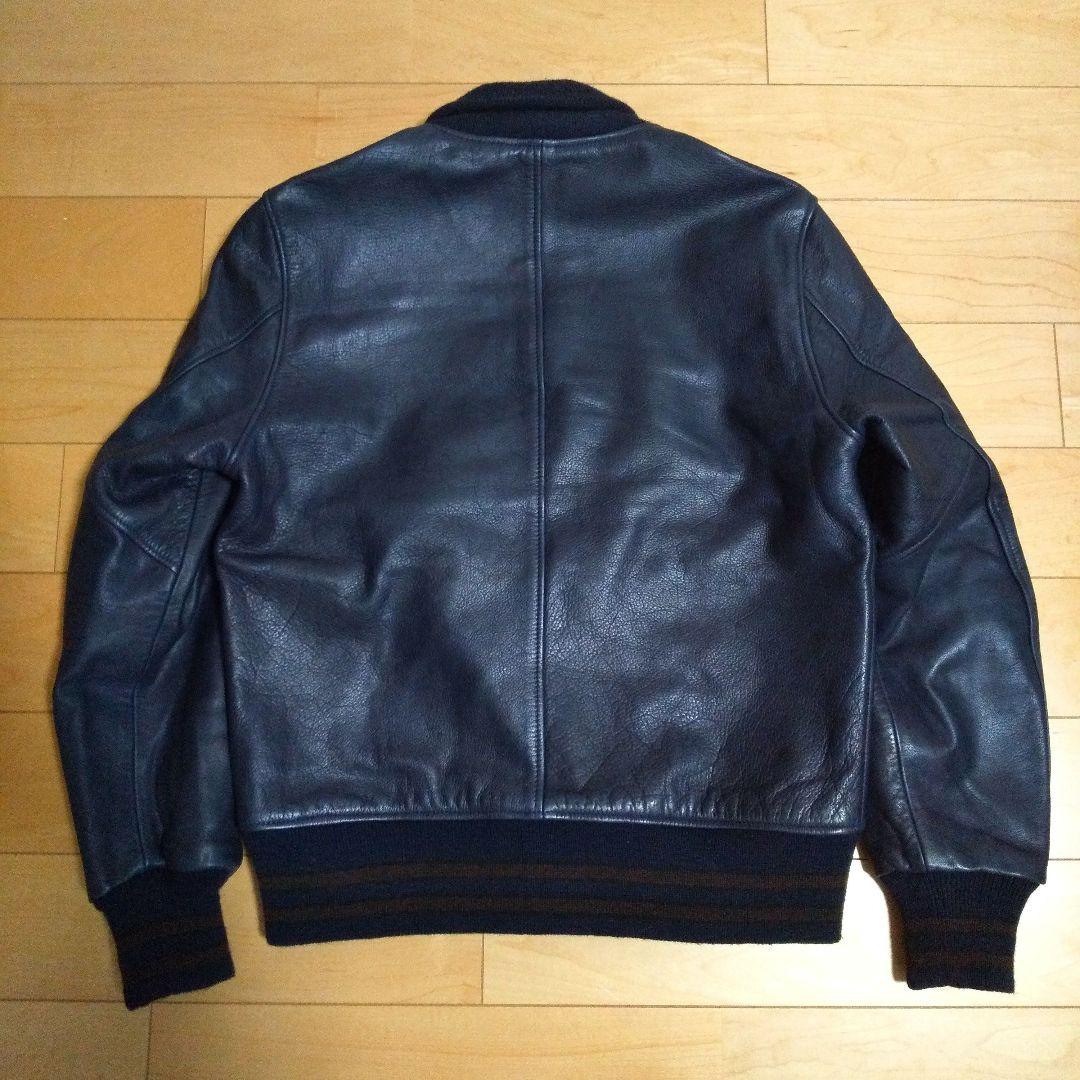 美品□Nハリウッド□牛革□レザー ジャケット□2013AW定価107800円