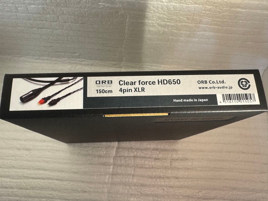 ヘッドホン Clear force HD650 4Pin XLR ヘッドホン Clear force HD650 4Pin XLR ヘッドホン Clear force HD650