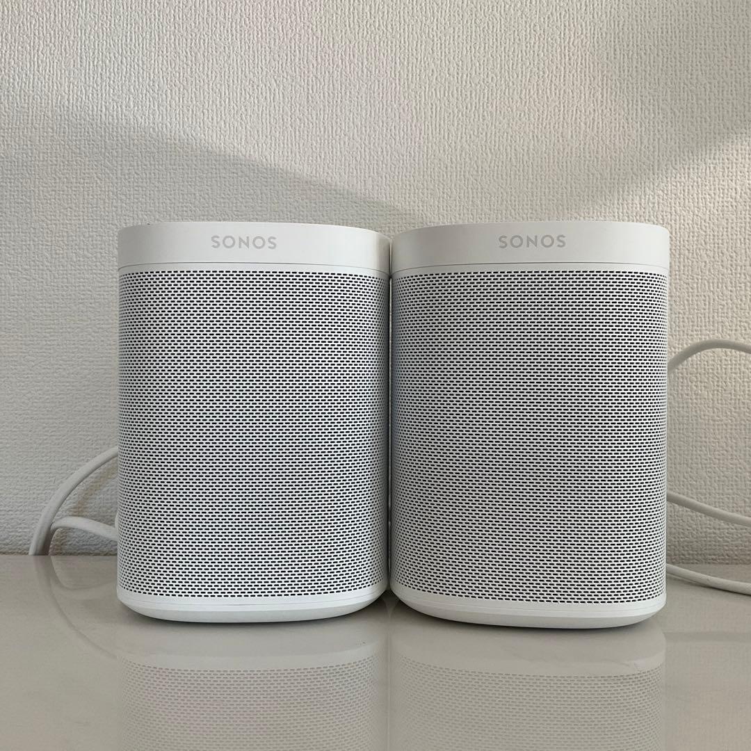 SONOS ONE SLワイヤレススピーカー 2個セット