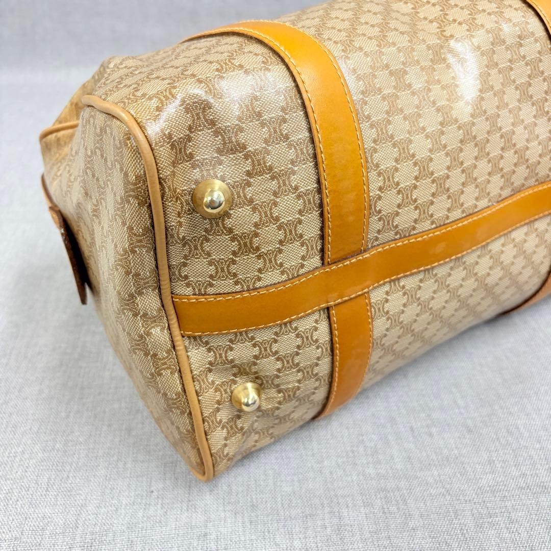 CELINE セリーヌ マカダム トリオンフ ハンドバッグ ミニボストン PVC