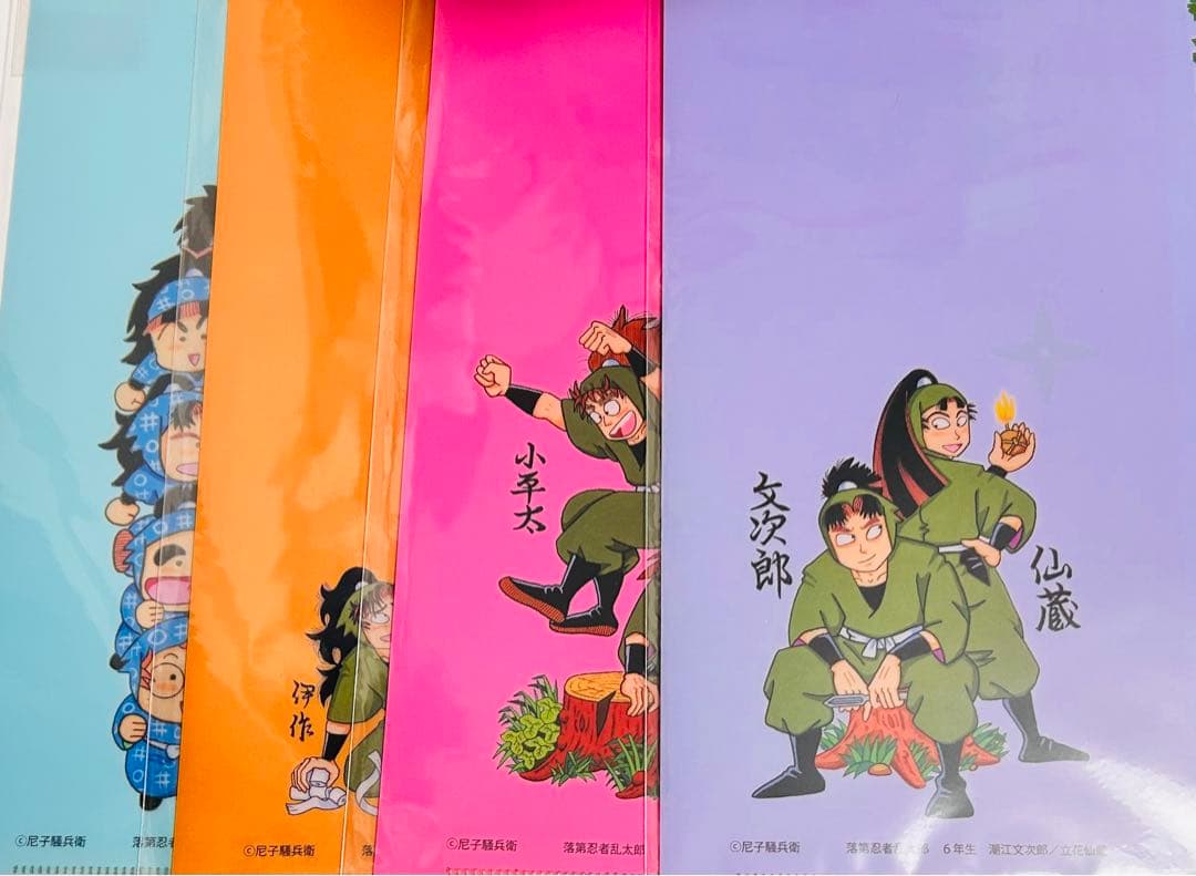 忍たま乱太郎　尼子騒兵衛　関ヶ原　クリアファイル　原画 忍たま乱太郎 尼子騒兵衛 関ヶ原 クリアファイル 原画