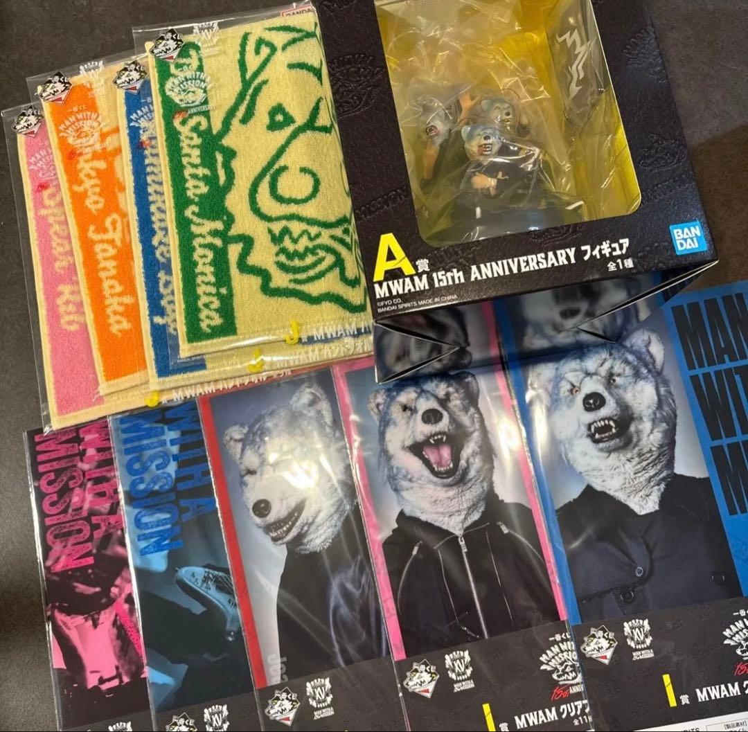 MAN WITH A MISSION 一番くじ マンウィズ A賞 フィギュア