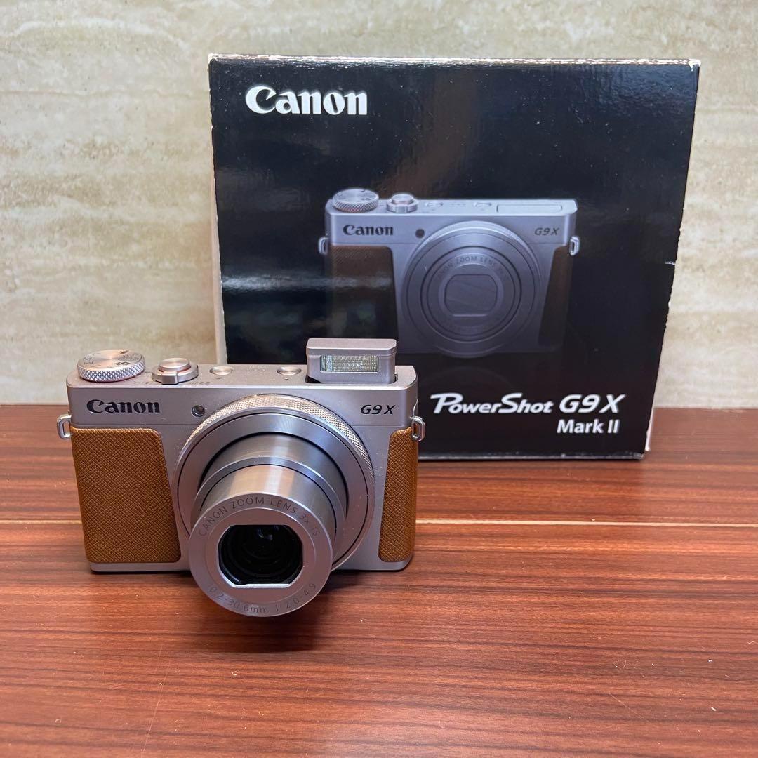 Canon PowerShot G9X mark2 デジカメ 3752 Canon PowerShot G9 X Mark II Digital Camera, 20.1 MP CMOS Sensor