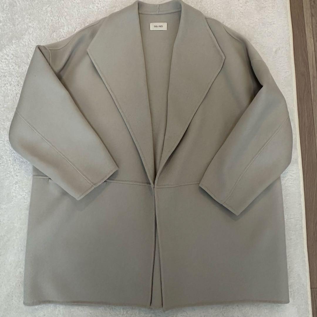 DES PRÉS ダブルフェイスメルトンビーバー ショートコート DES PRES（デ・プレ）の「□ダブルフェイスメルトンビーバー ショート