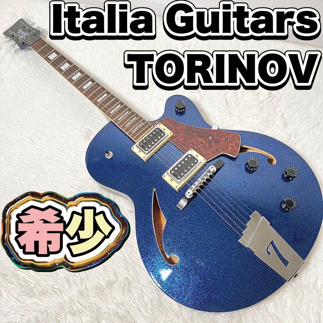 【希少品】Italia Guitars TORINO V セミアコ 美品】Italia Guitars Torino V イタリアギター 美品】Italia Guitars
