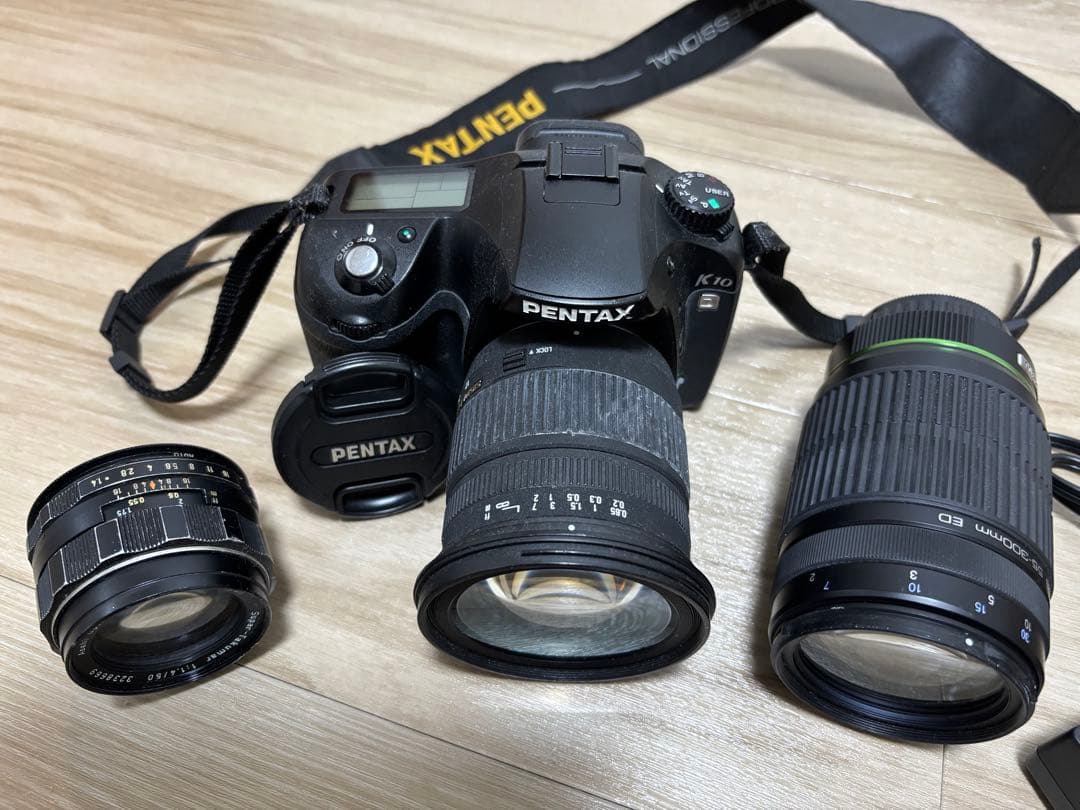 PENTAX K10 デジタル一眼レフ レンズ3本 SIGMAバッグセット PENTAX K10 デジタル一眼レフ レンズ3本 SIGMAバッグセット PENTAX K10