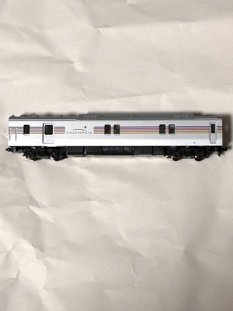 カヤ27-501 カシオペア電源車　tomix ライト点灯動力動作確認済