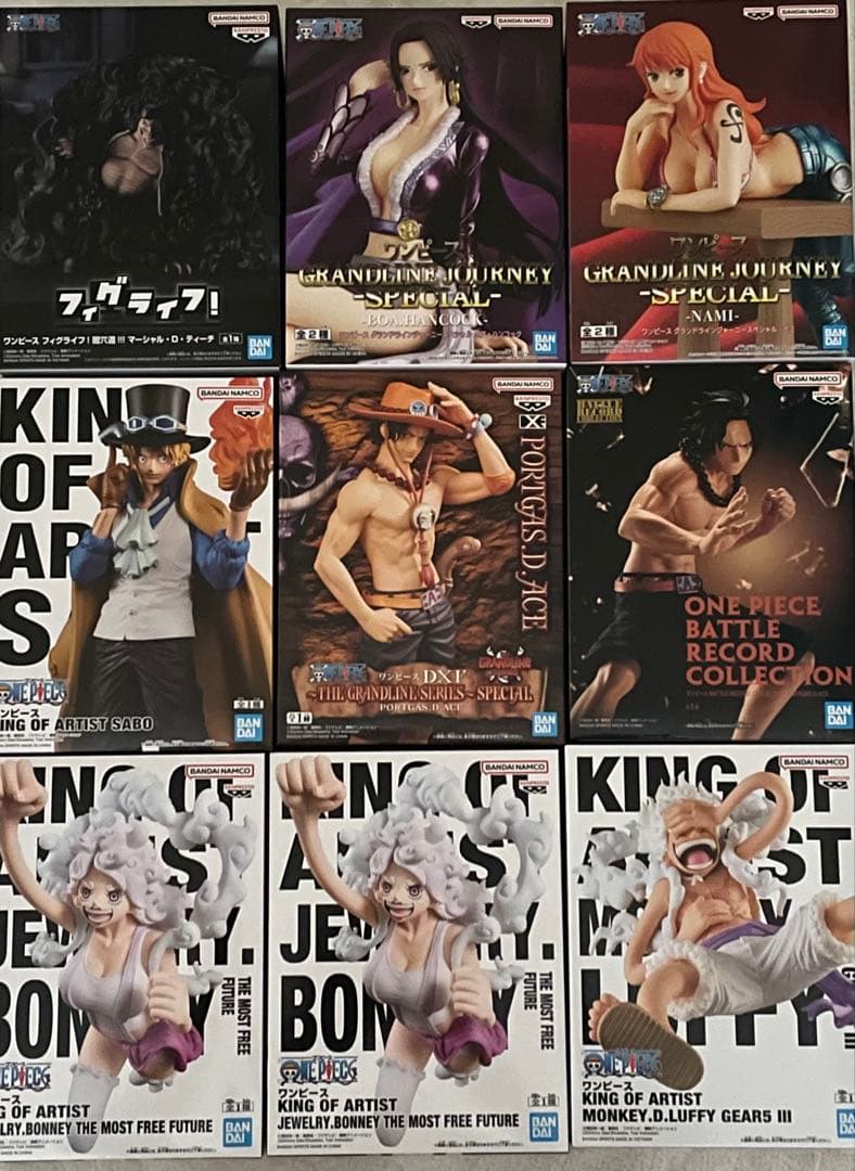 ワンピース フィギュア 9体 imgrc0077063934.jpg
