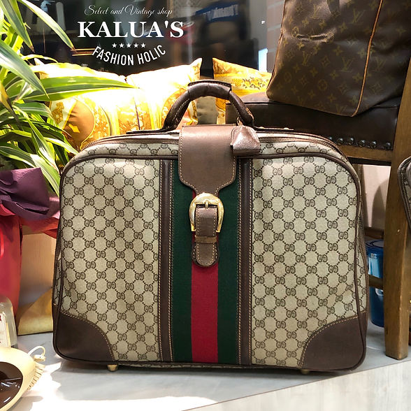 GUCCI/オールドグッチトラベルトランクバッグ | kaluas
